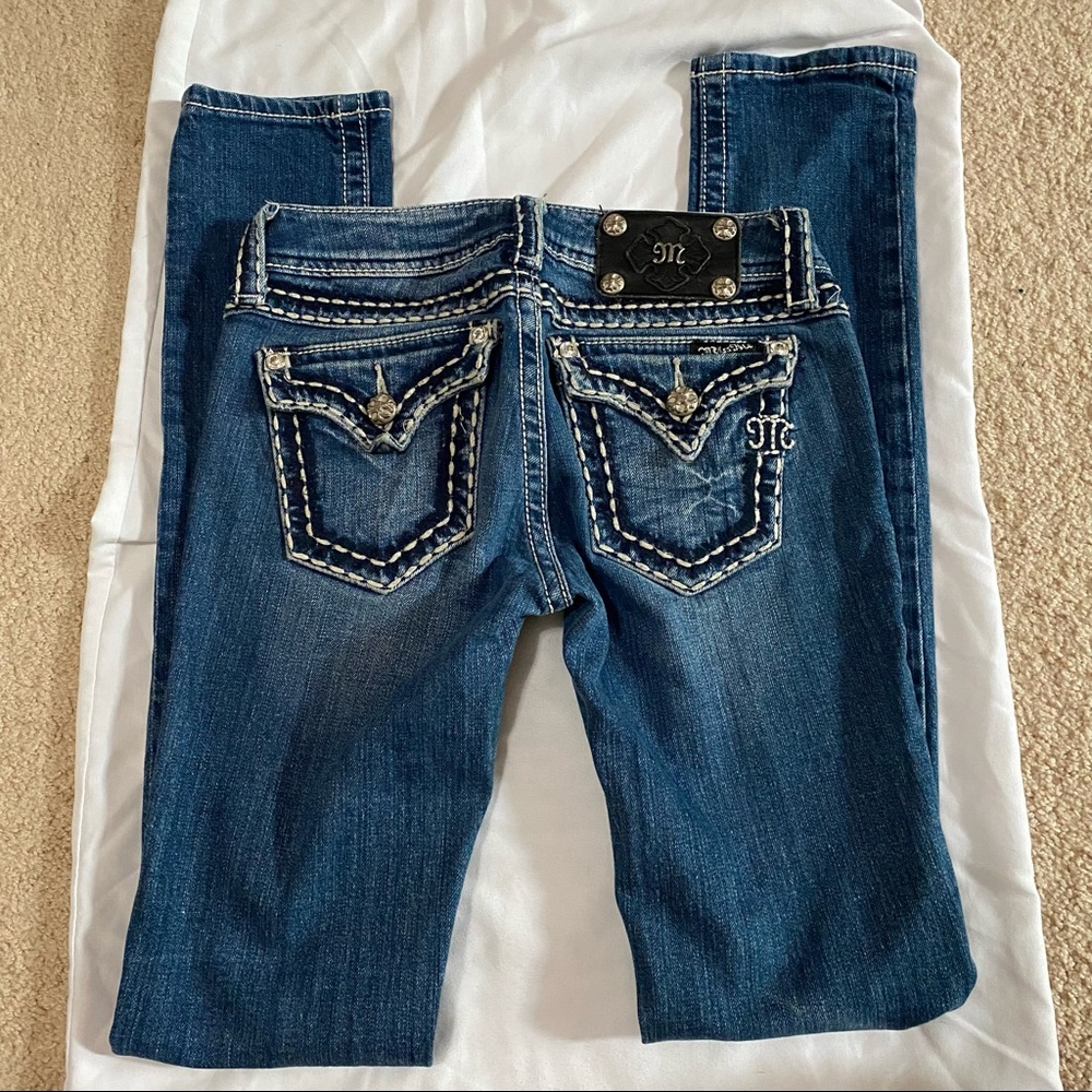 Miss me skinny jeans size 25